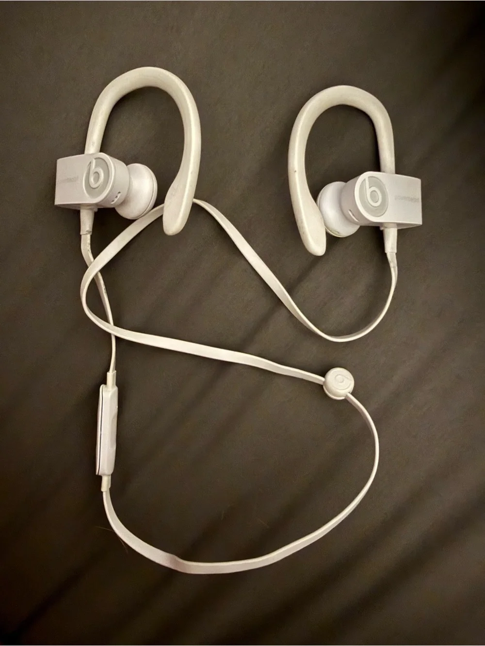 Beats by Dre Powerbeats Ear-Hook Wireless Earphones in White